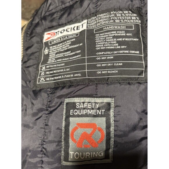 Joe Rocket Phoenix Armoured Padded Motorcycle Jacket Men’s Medium w/ Lining - Picture 8 of 12